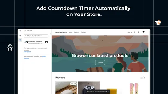 Milople Countdown Timer screenshot
