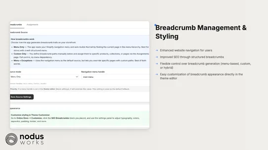 Seodus: Breadcrumbs &amp; SEO screenshot