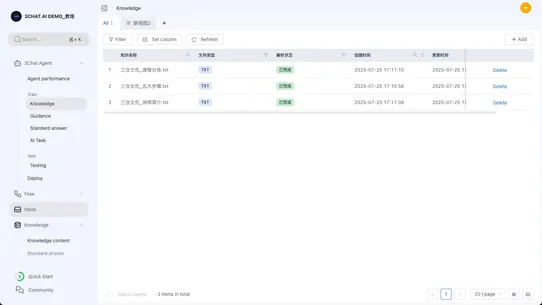 3Chat.ai: Live Chat &amp; WhatsApp screenshot