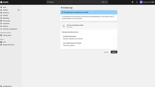 DLTRANS TRANSPORTADORA screenshot