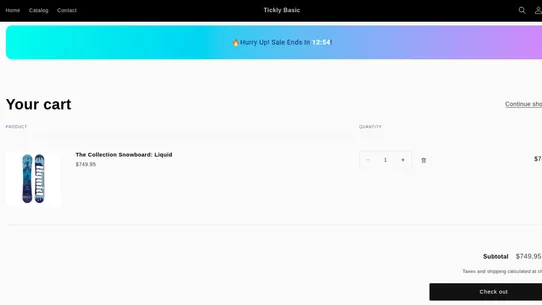 Tickly Countdown Timer Bar screenshot