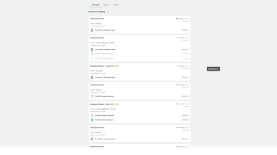 CartLens screenshot