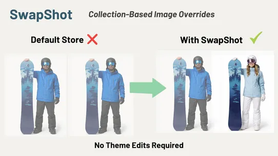 SwapShot Image Override screenshot