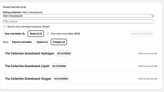 SwapShot Image Override screenshot