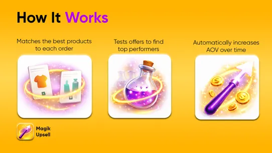 Magik Post Purchase Upsell screenshot