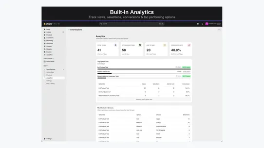 SmartOptions screenshot