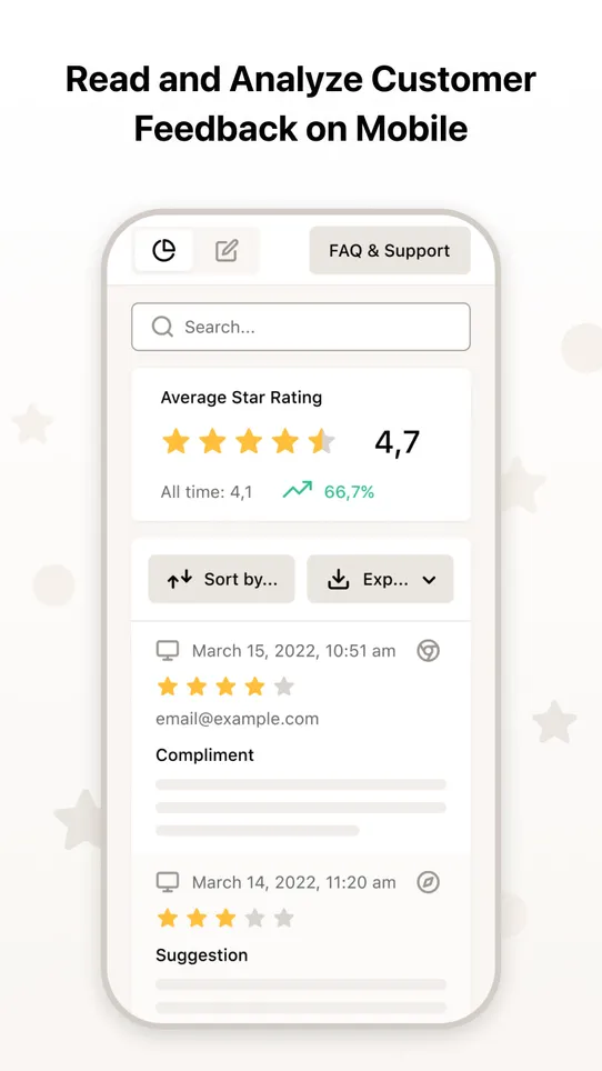 Fab Feedback Button screenshot