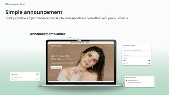 NL Announcement Bar screenshot