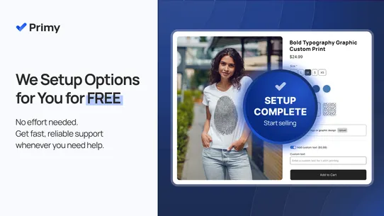 Primy ‑ Custom Product Options screenshot