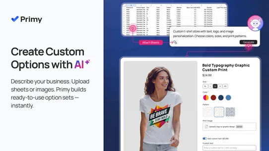 Primy ‑ Custom Product Options screenshot