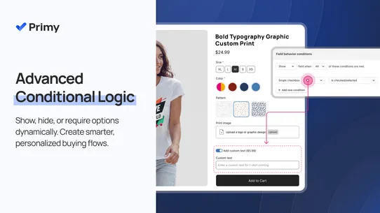 Primy ‑ Custom Product Options screenshot