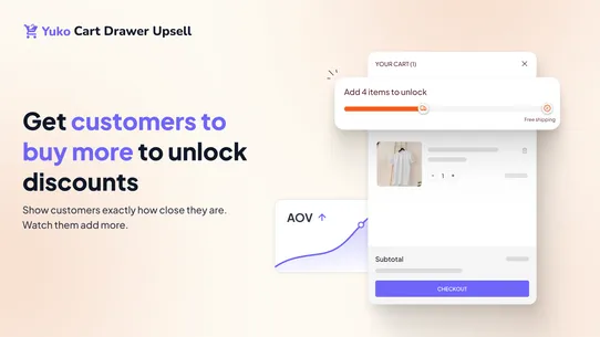 Yuko Slide Cart Drawer screenshot