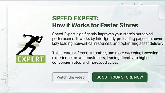 Ecom : Page Speed Expert screenshot