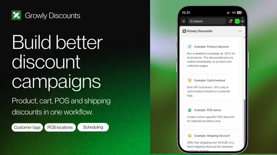 Growly Discounts screenshot