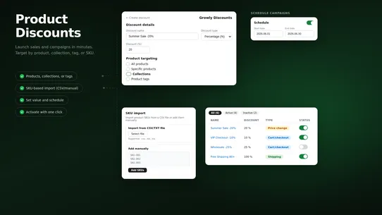 Growly Discounts screenshot