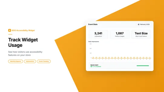 BOO Accessibility Widget ADA screenshot