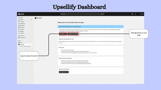 Upsellify screenshot