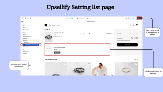 Upsellify screenshot