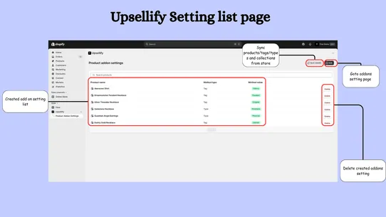 Upsellify screenshot