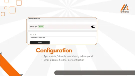 ShopziCurious Request a Quote screenshot