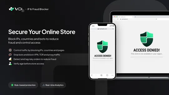 VOL Fraud Filter &amp; IP Blocker screenshot