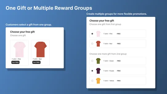 GIE: Free Gifts &amp; Upsell screenshot