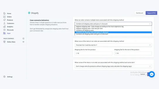 Shipping Tags ‑ Shipping Rules screenshot