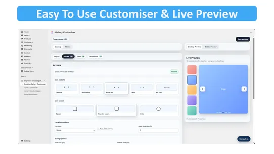 Improved Product Gallery screenshot