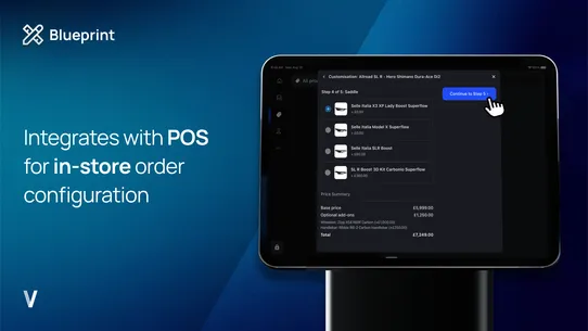 Blueprint Product Configurator screenshot