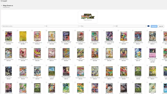 TCG Importer screenshot