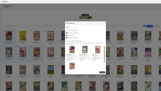 TCG Importer screenshot