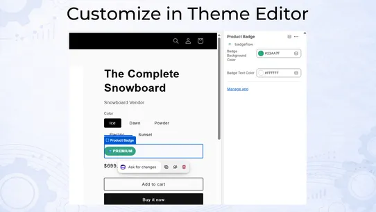 BadgeFlow screenshot