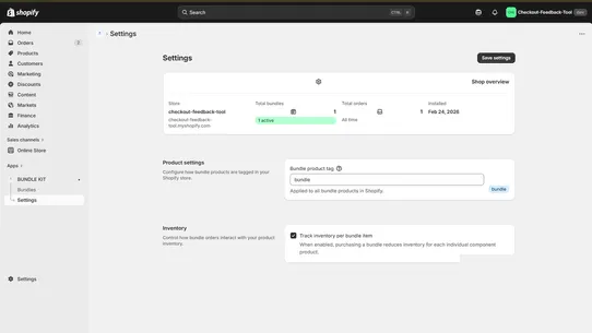 BUNDLE KIT screenshot