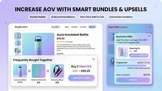 BundleFlow – Bundles &amp; Upsell screenshot