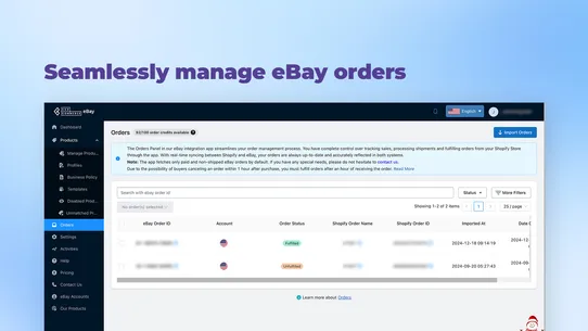 CedCommerce eBay Integration screenshot