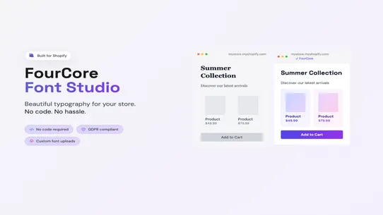 FourCore Font Studio screenshot