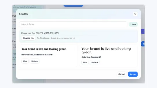 FourCore Font Studio screenshot