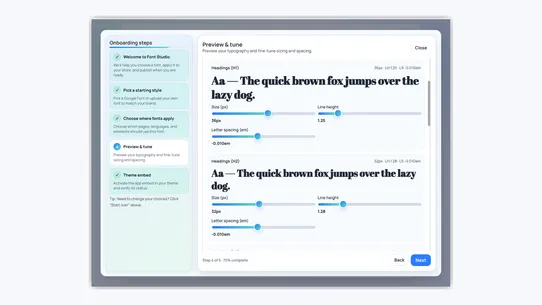 FourCore Font Studio screenshot