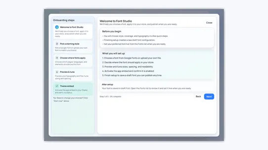 FourCore Font Studio screenshot