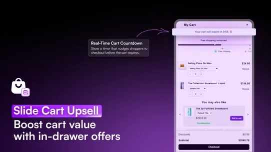 Slidecart AI Drawer screenshot