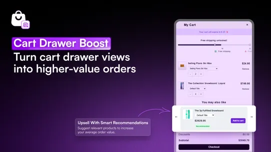 Slidecart AI Drawer screenshot