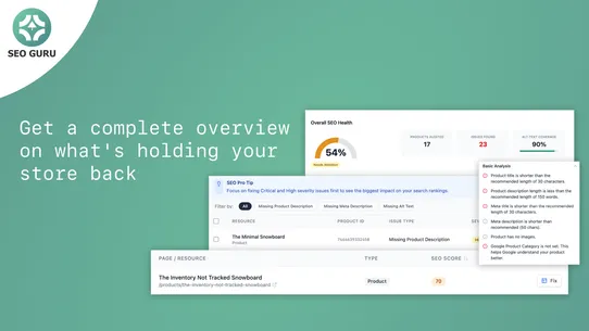 SEO Guru AI SEO &amp; Image Speed screenshot