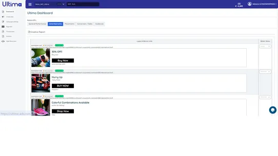 Ultima Ads screenshot