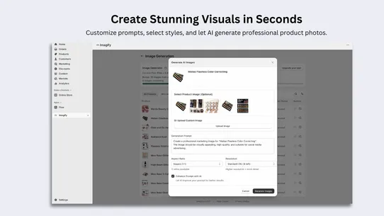 Imagify: Generate AI Images screenshot