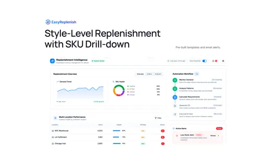 EasyReplenish‑InventoryPlanner screenshot