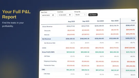 MarginWise screenshot