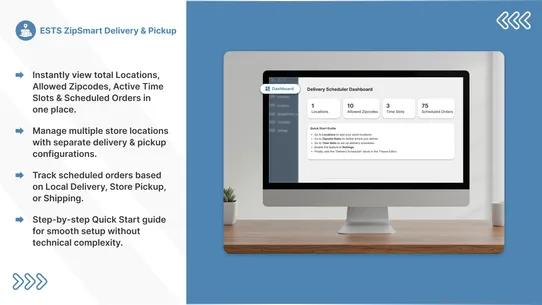 ESTS ZipSmart Delivery&amp;Pickup screenshot