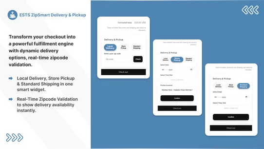 ESTS ZipSmart Delivery&amp;Pickup screenshot