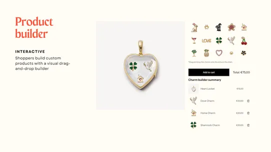 Charmi: Visual Product Builder screenshot
