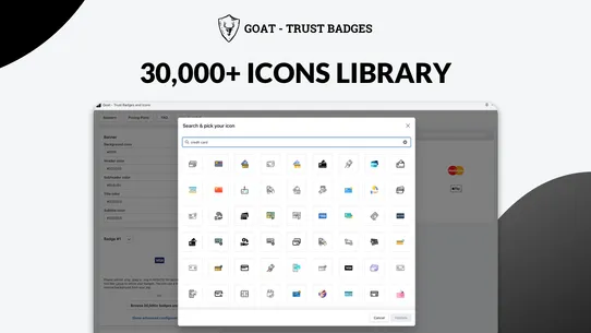 Goat ‑ Trust Badges and Icons screenshot